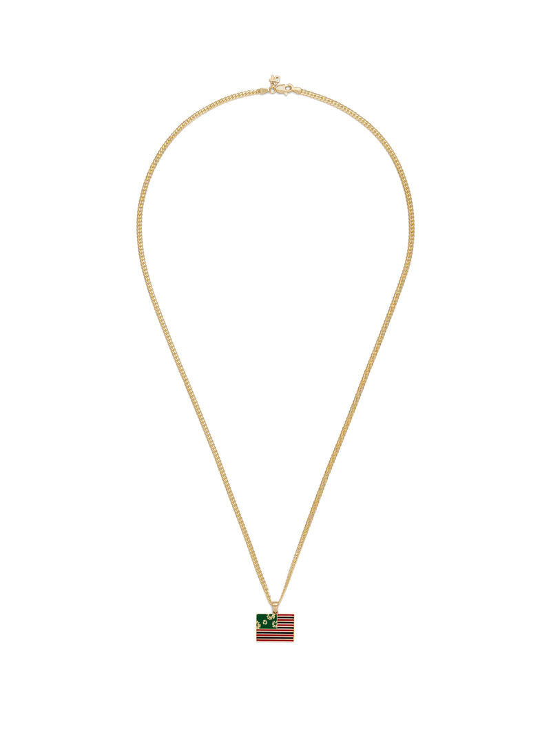 Pan African Flag Pendant