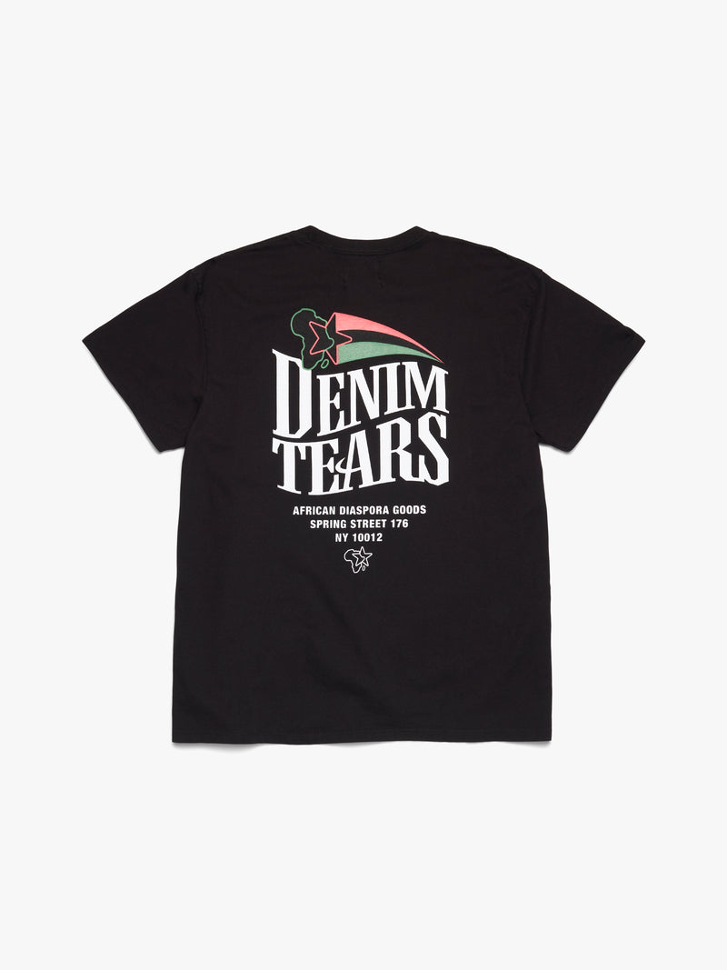Pan-African Star Tee Black