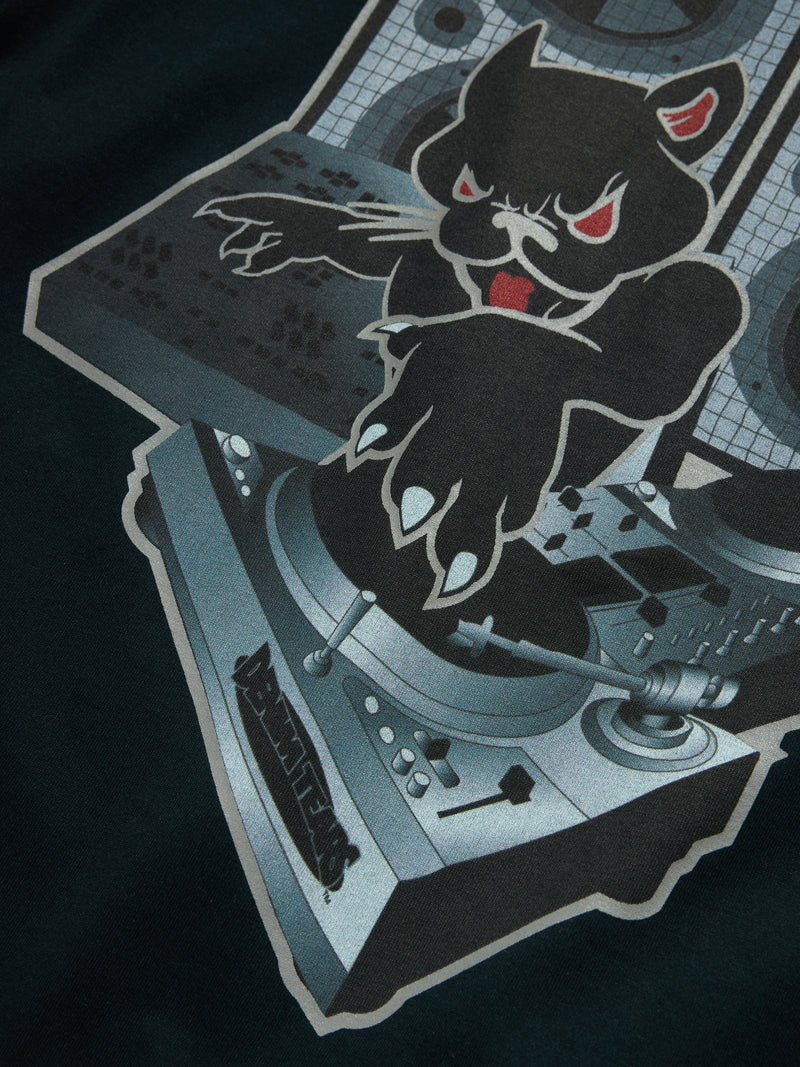 Panther DJ Tee Black