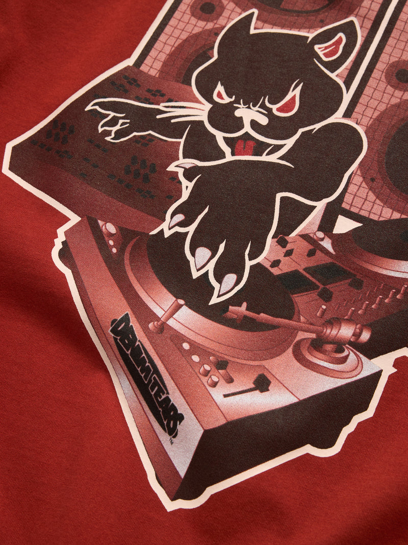 Panther DJ Tee Red