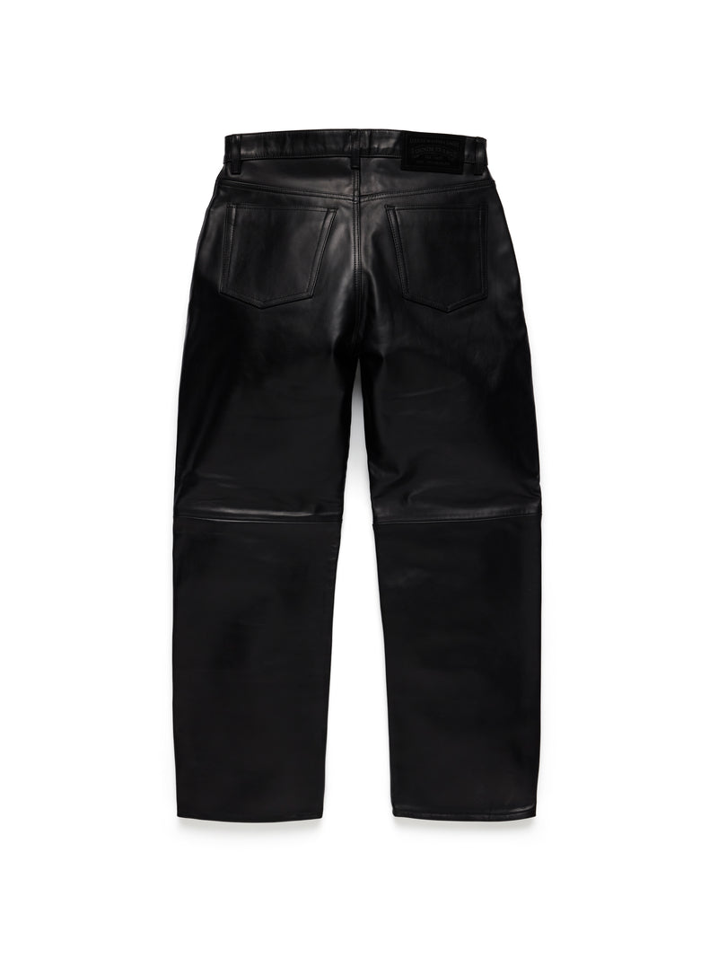 Panther Leather Pants