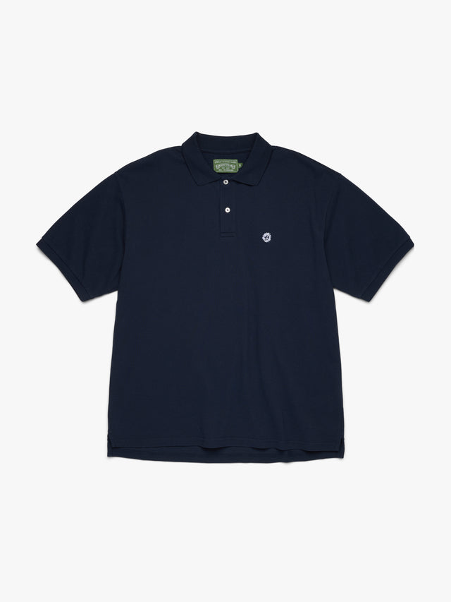 Peace Wreath Polo Navy