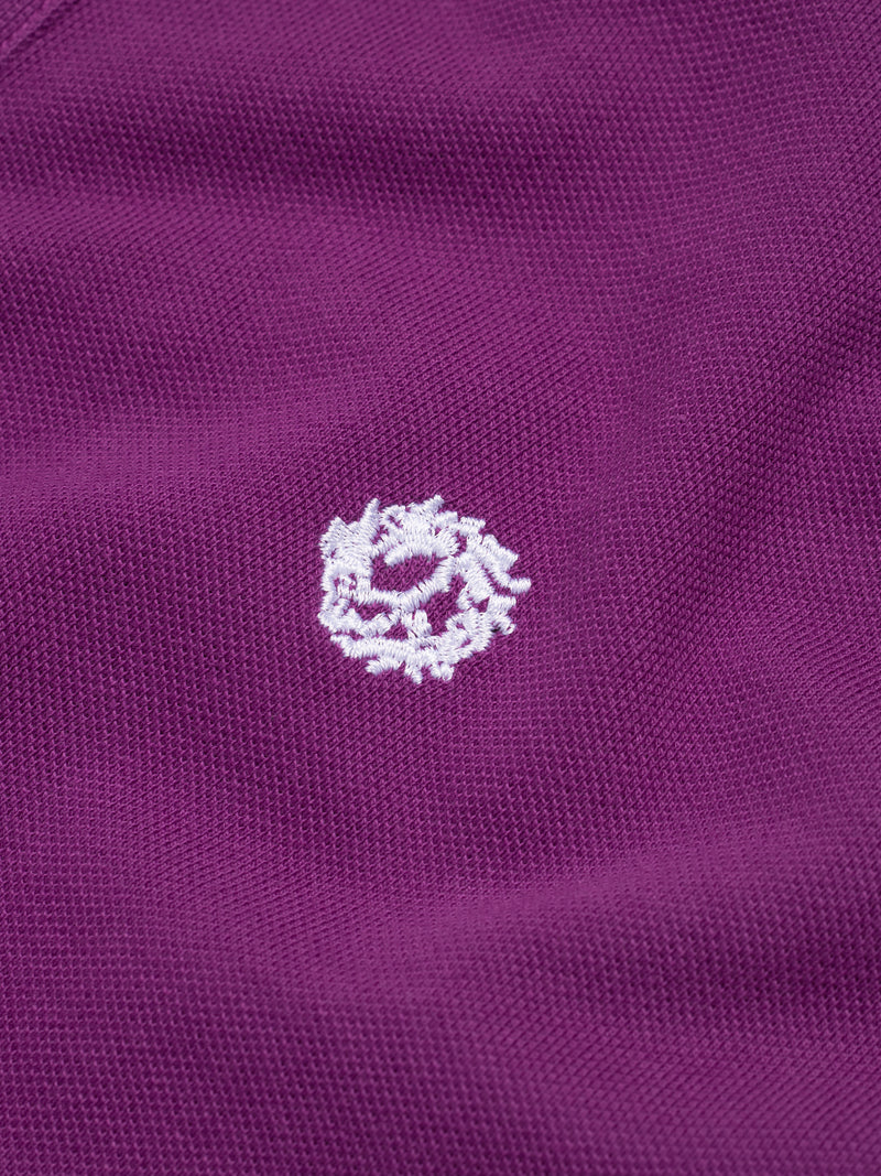 Peace Wreath Polo Purple