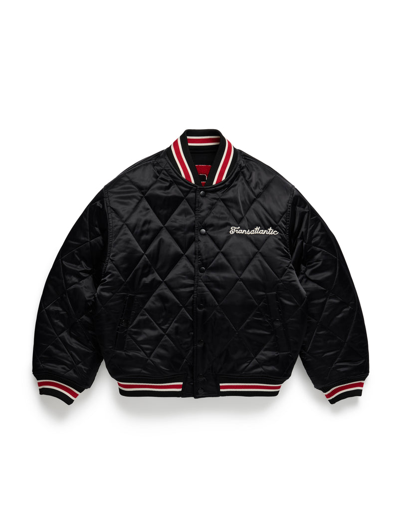 Bobby Huey Reversible Varsity Jacket Black