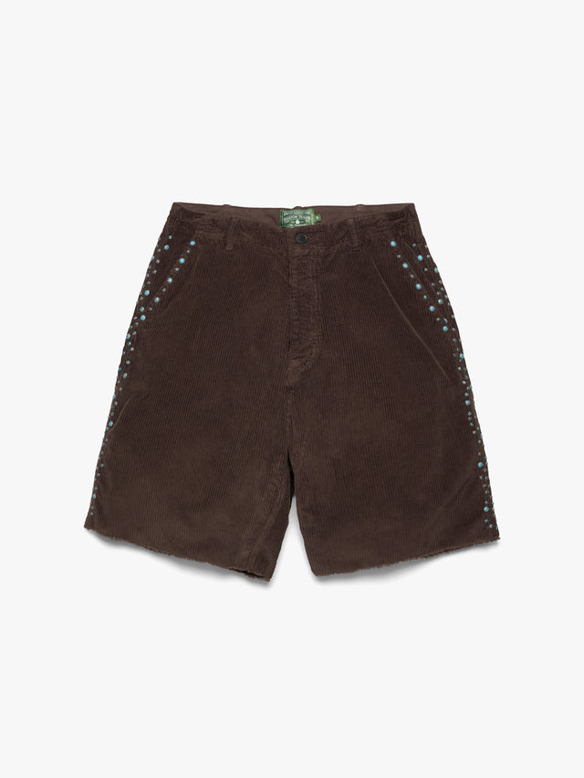 Oxidized Studs Corduroy Shorts