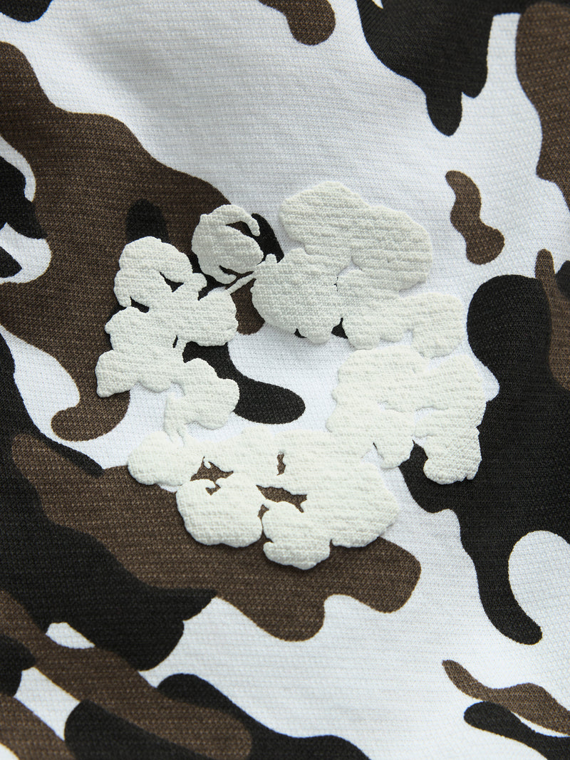 Cotton Wreath Sweatpants Snow Camo