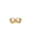 Cotton Wreath Door Knocker Earrings Small