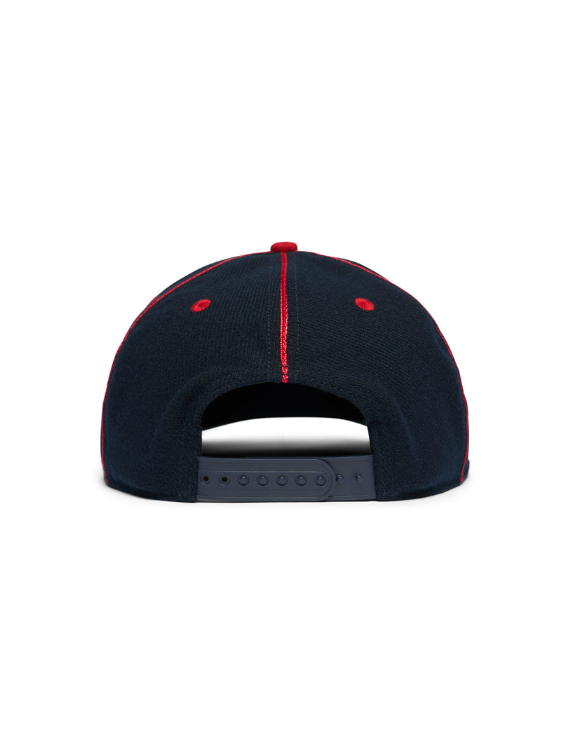 Star Logo Baseball Cap Blue/Red