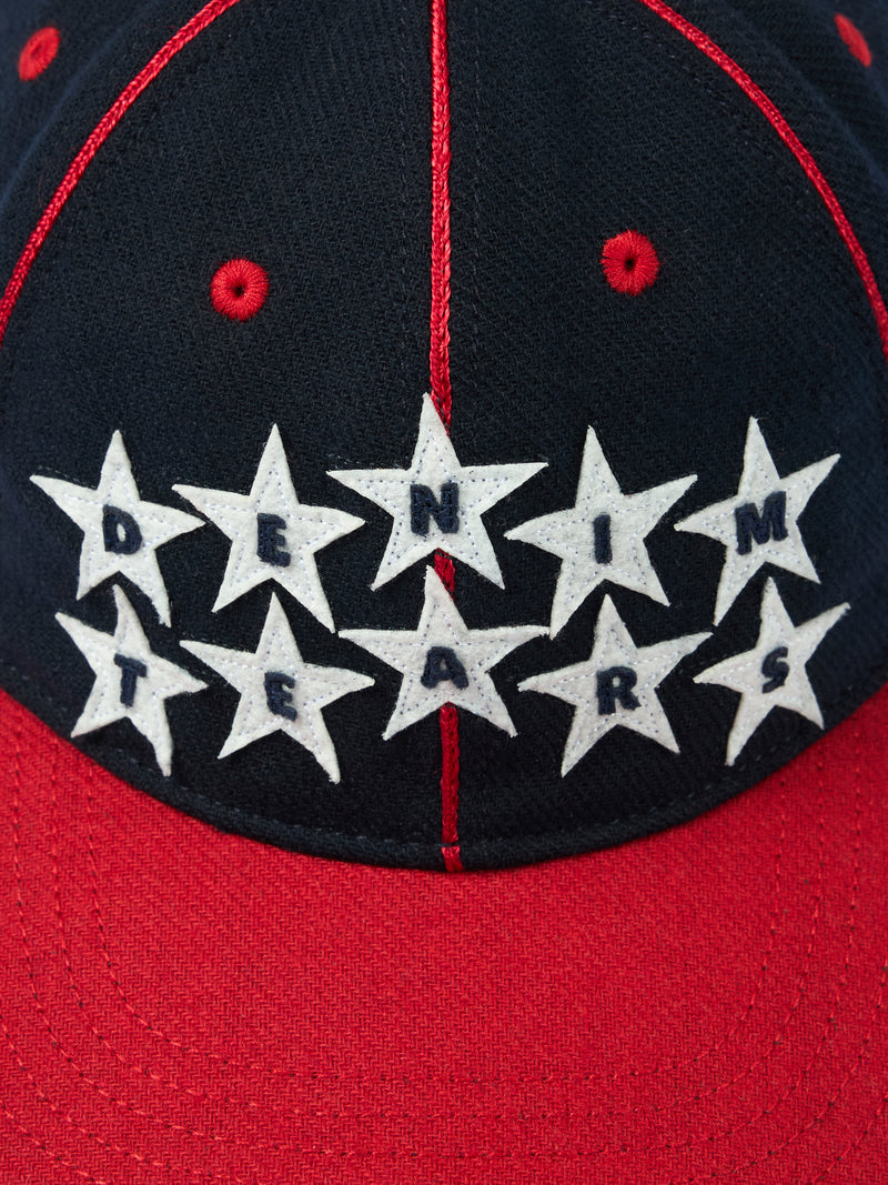 Star Logo Baseball Cap Blue/Red