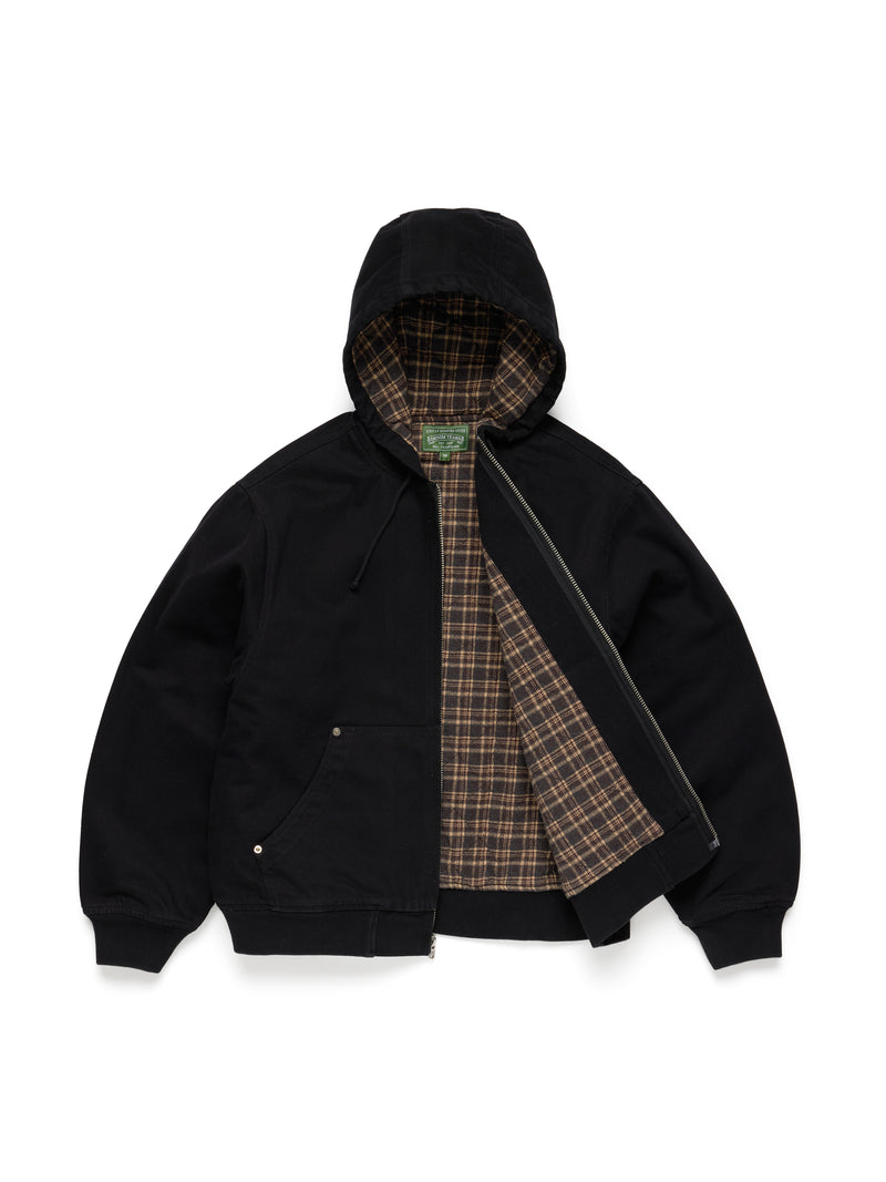 Brick Mason Workwear Zip Jacket Black